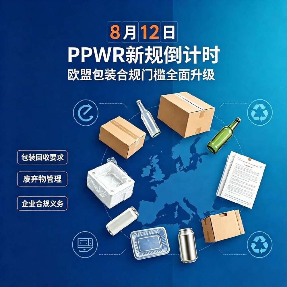 PPWR新规倒计时：欧盟包装合规门槛8月12日全面升级