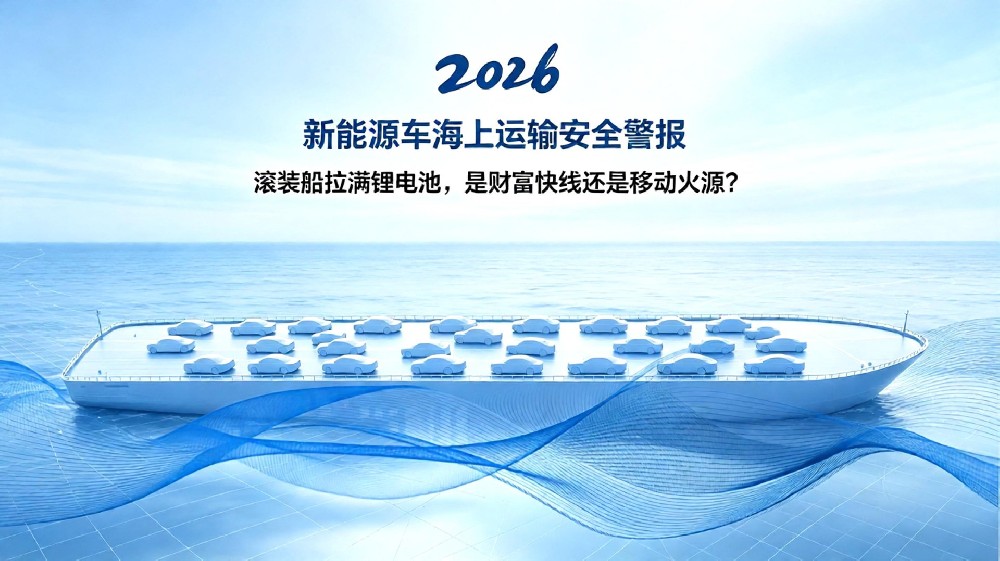 2026新能源车海上运输安全警报：滚装船拉满锂电池，是财富快线还是移动火源？