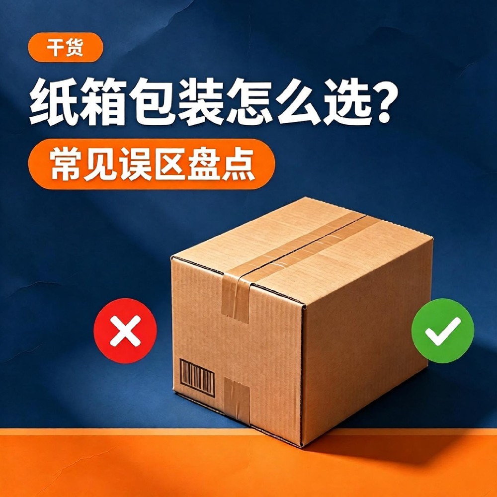 纸箱包装怎么选？常见误区盘点